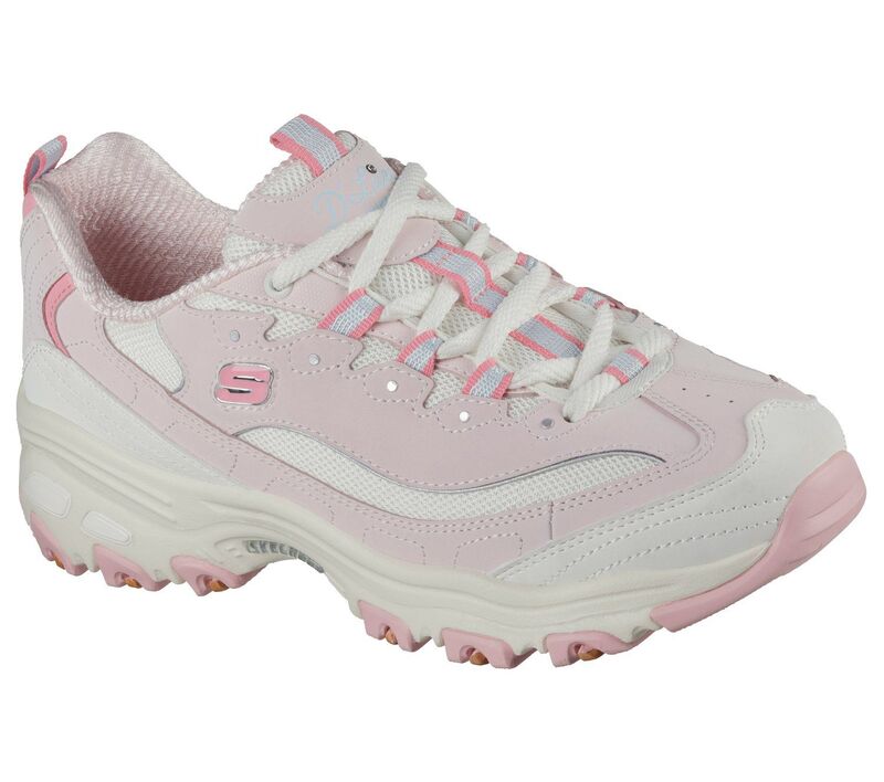 スケッチャーズ レディース シューズ スニーカー Skechers D'Lites Women'shoes Light Pink ピンク