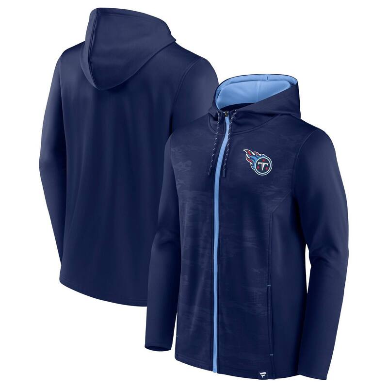 アンブランデッド メンズ トップス Tシャツ パーカー Unbranded Men's Fanatics Branded Navy/Light Blue Tennessee Titans Ball Carrier Full-Zip Hoodie Ttnavy ネイビー 16,410円