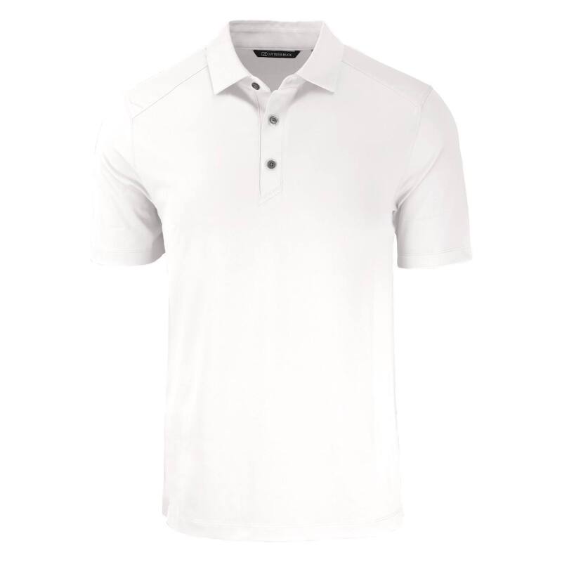 カッターアンドバック メンズ トップス Tシャツ ポロシャツ トール Cutter & Buck Forgeco Stretch Recycled Mens Big & Tall Polo White ホワイト