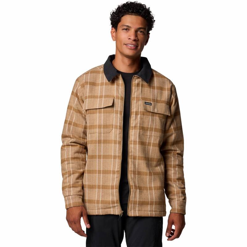 コロンビア メンズ アウター 上衣・上衣 プルオーバー Men\u0027s Columbia Pitchtone Heavyweight Shirt Jacket Brown 赤銅色