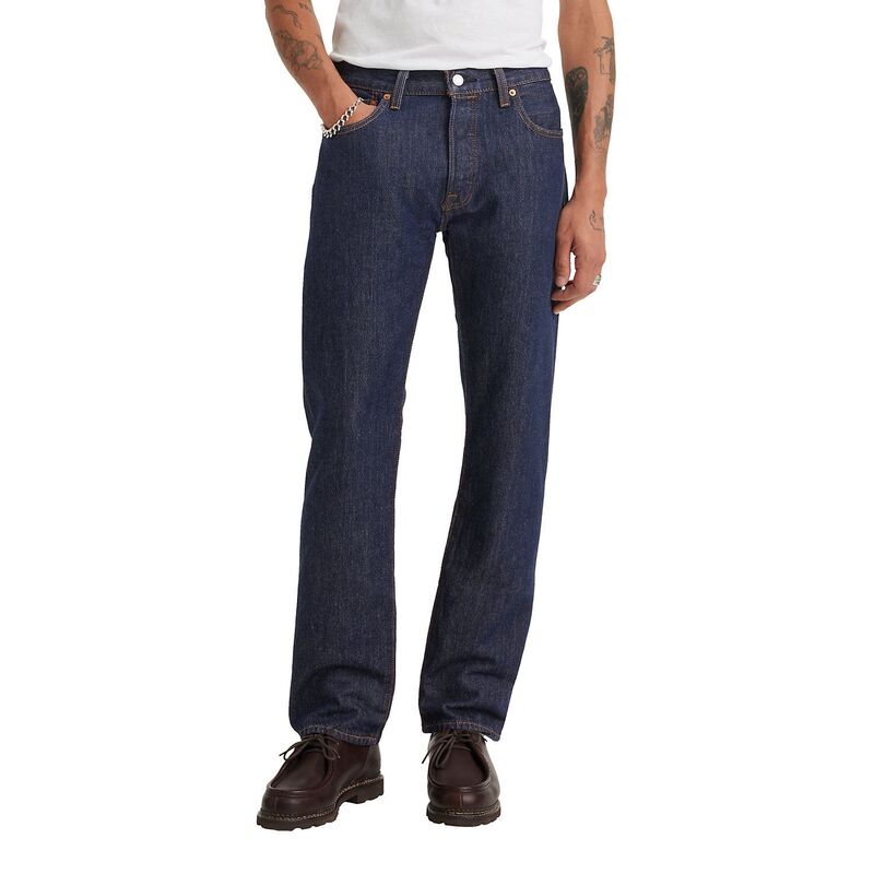 リーバイス メンズ ボトムス デニムパンツ ジーンズ Men's Levi's 501 Original Fit Jeans Prewash Indigo インディゴ|ReVida 店