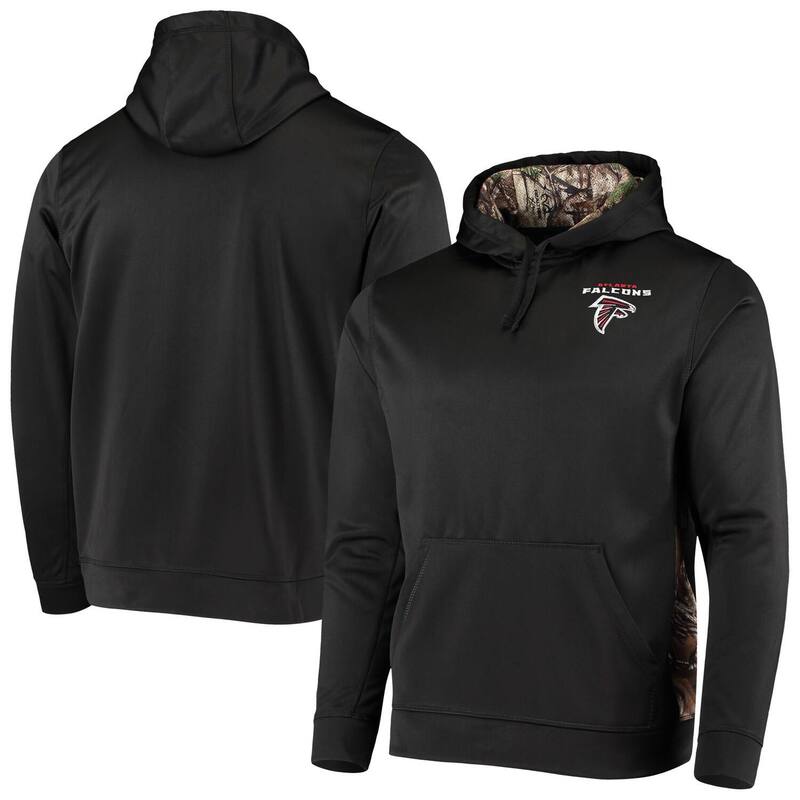 アンブランデッド メンズ トップス Tシャツ ロゴ パーカー Unbranded Men's Dunbrooke Black/Realtree Camo Atlanta Falcons Logo Ranger Pullover Hoodie Fal Black ブラック 13,986円