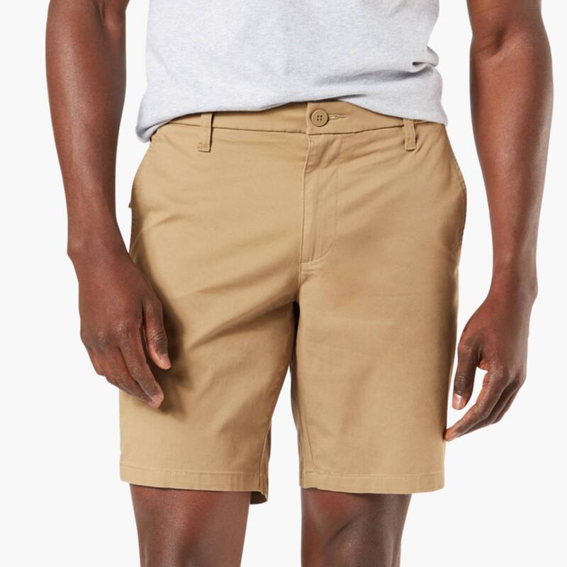 ドッカーズ メンズ ボトムス ハーフパンツ・ショーツ トール ショートパンツ Big & Tall Dockers Ultimate Straight-Leg Shorts New British Khaki カーキ