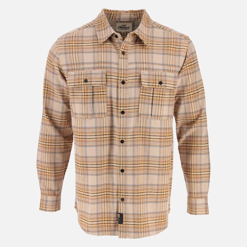 ソログッド メンズ トップス Tシャツ Thorogood Men's Heavyweight Brushed Button Up Shirtrusted Labor Plaid チェック｜ReVida 店