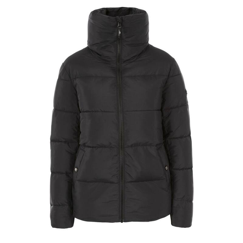 トレス通り手形 レディース アウター 上衣・上衣 Trespass Womens/Ladies Paloma Padded Jacket Black 黒いこと