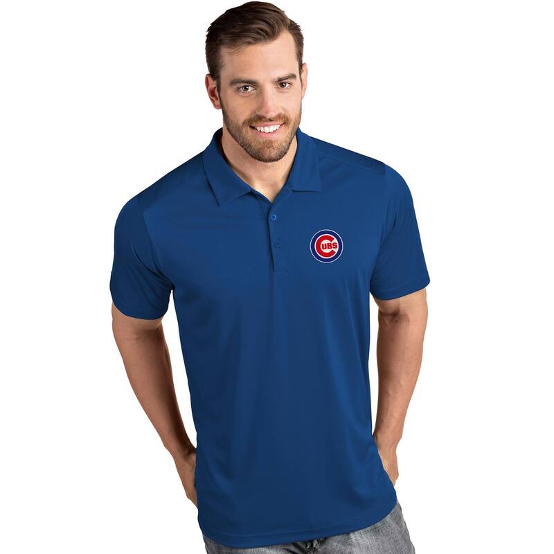 アンティグア メンズ トップス プルオーバー スポーツシャツ Men\u0027s Antigua Chicago Cubs Tribute Polo Cublue 青色