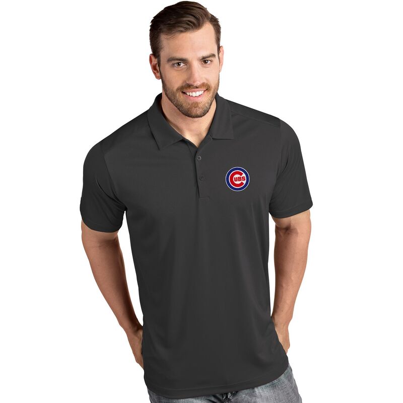 アンティグア メンズ トップス プルオーバー スポーツシャツ Men\u0027s Antigua Chicago Cubs Tribute Polo Cub Gray 薄墨色