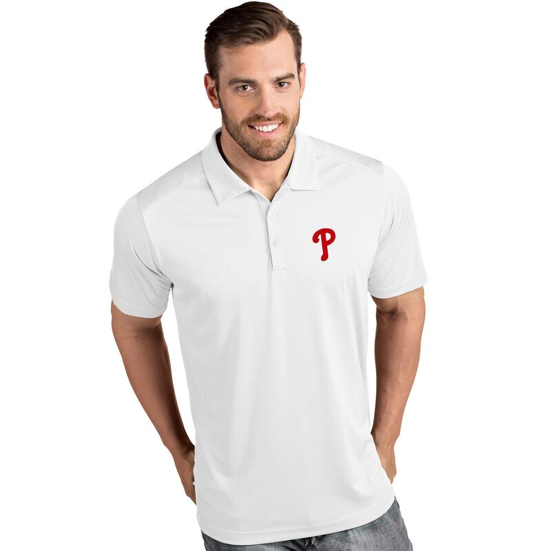 アンティグア メンズ トップス プルオーバー スポーツシャツ Men\u0027s Antigua Philadelphia Phillies Tribute Polo Phl White 白いこと