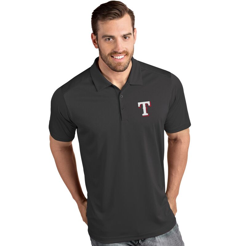 アンティグア メンズ トップス プルオーバー スポーツシャツ Men\u0027s Antigua Texas Rangers Tribute Polo Rgray 薄墨色