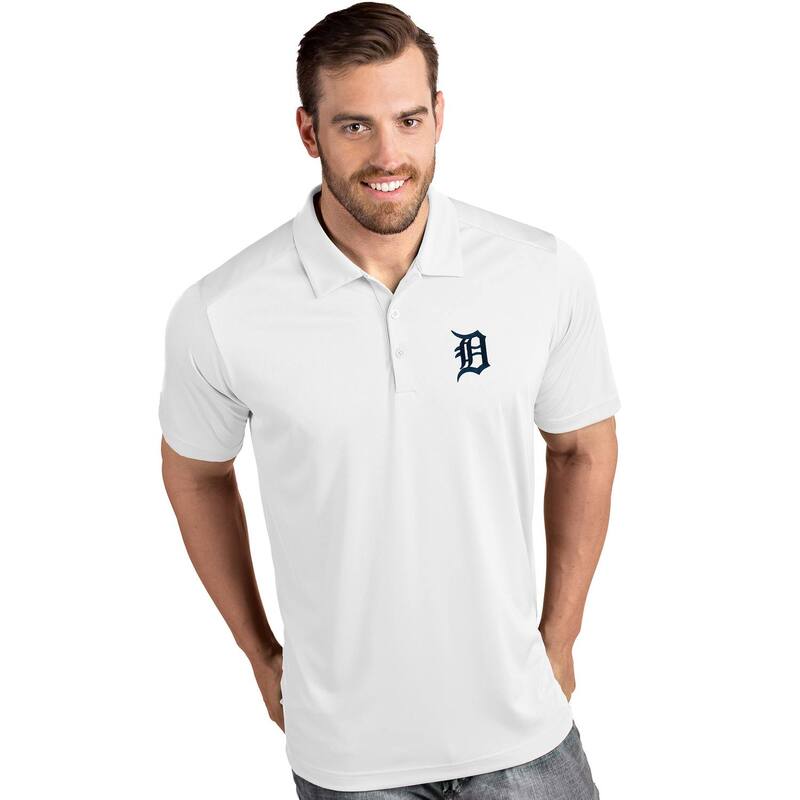 アンティグア メンズ トップス プルオーバー スポーツシャツ Men\u0027s Antigua Detroitigers Tribute Polo Tgr White 白いこと