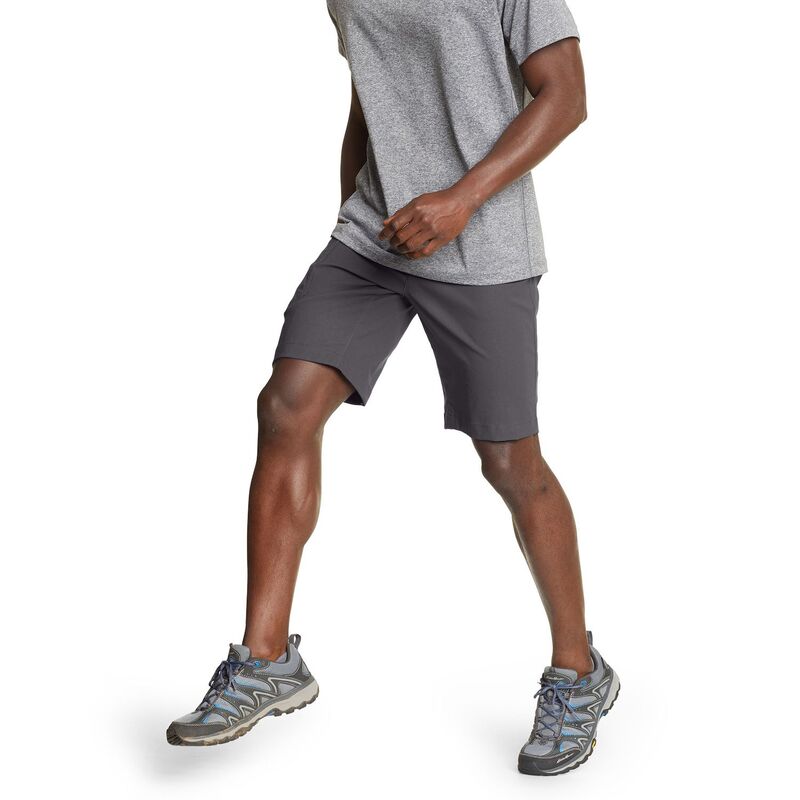 エディー バウアー メンズ ボトムス ハーフパンツ・ショーツ Men's Eddie Bauer UPF 50 11" Rainier Short Dark Smoke スモーク