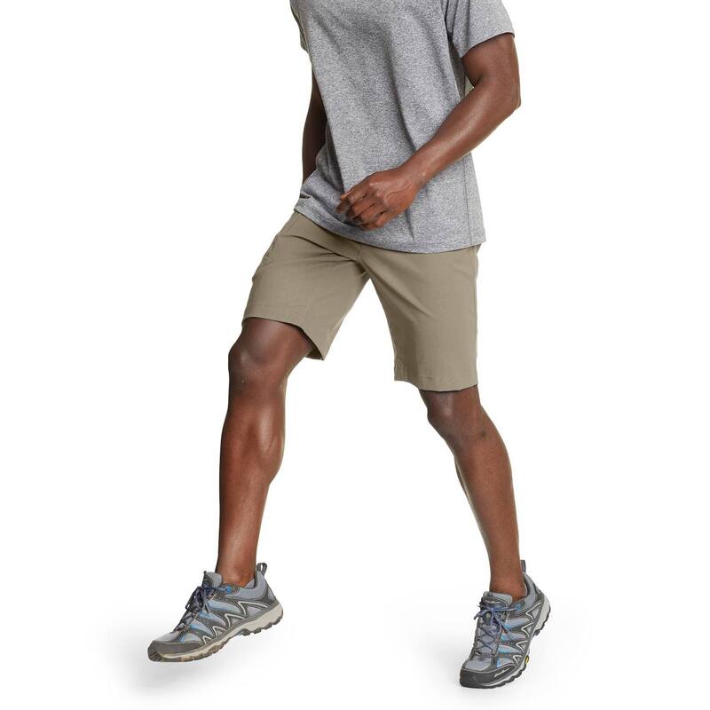 エディー バウアー メンズ ボトムス ハーフパンツ・ショーツ Men's Eddie Bauer UPF 50 11" Rainier Short Lt Khaki カーキ