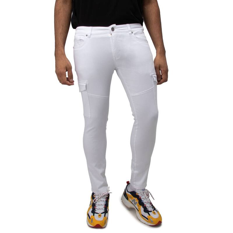 エックスレイ メンズ ボトムス カジュアルパンツ カーゴパンツ Men's Xray Commuter Chino Cargo Pants White ホワイト