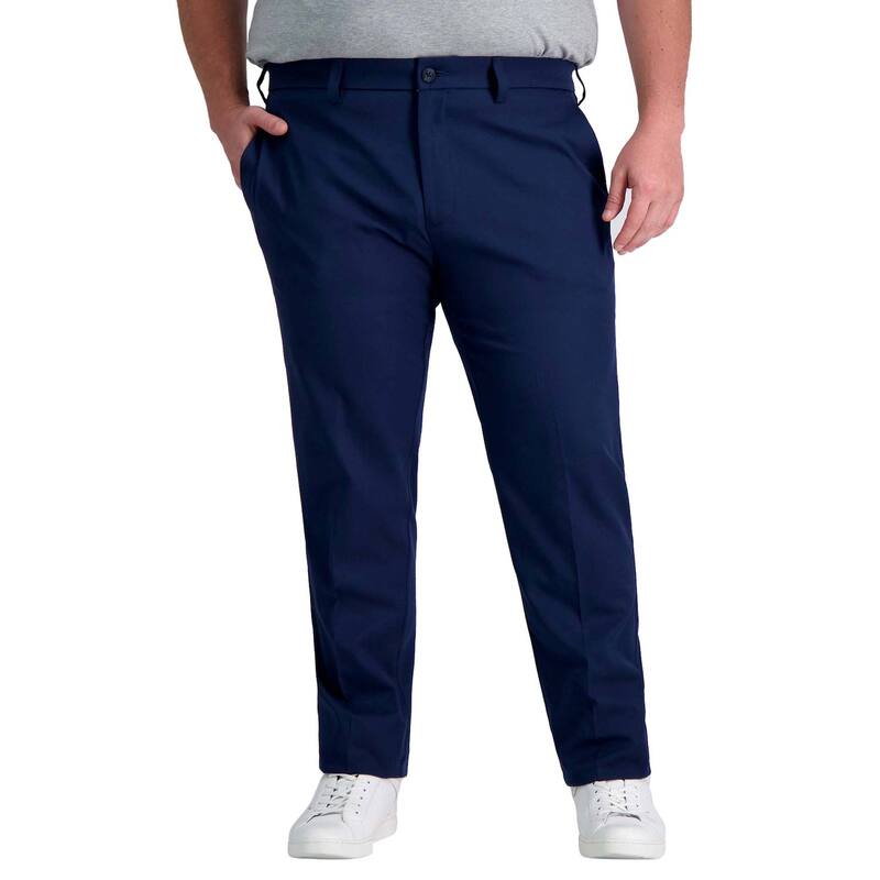 ハガー メンズ ボトムス カジュアルパンツ トール Big & Tall Haggar Cool Right Performance Flex Pants Midnight