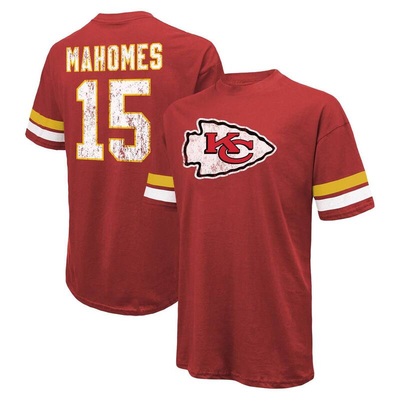 マジェスティック メンズ トップス プルオーバー Men\u0027s Majestic Threads Patrick Mahomes Red Kansas City Chiefs Name \u0026 Number Oversize Fit-Shirt Chf Red 赤いこと