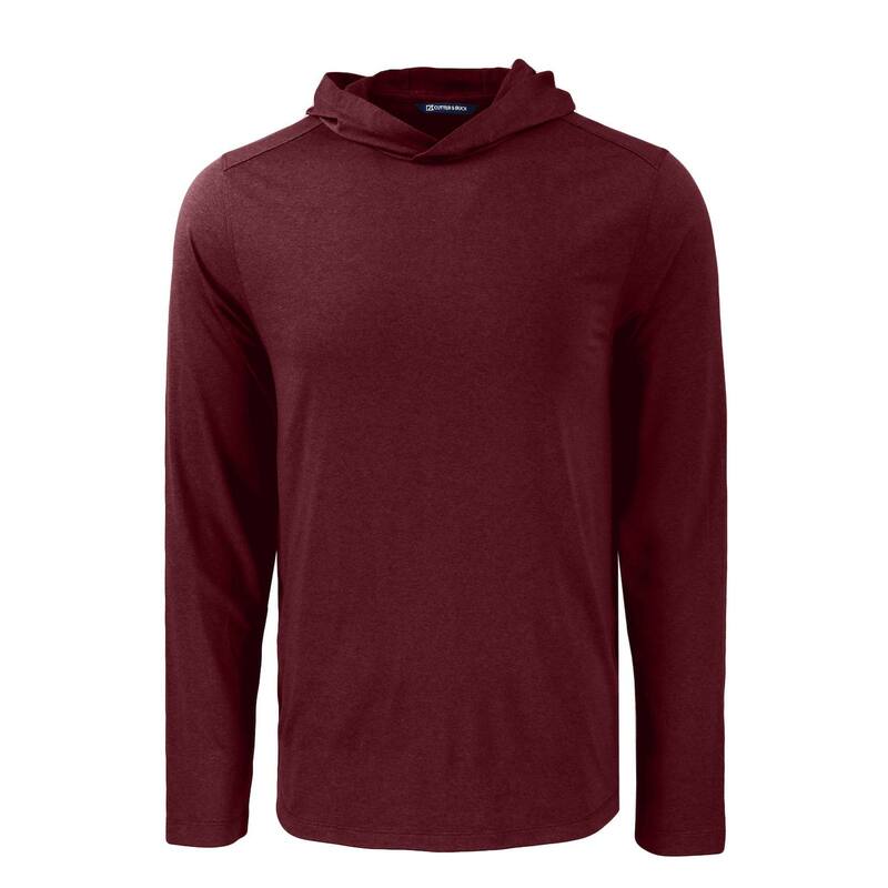 カッターアンドバック メンズ トップス Tシャツ パーカー Cutter & Buck Coastlinepicomfort Mens Hoodie Bordeaux
