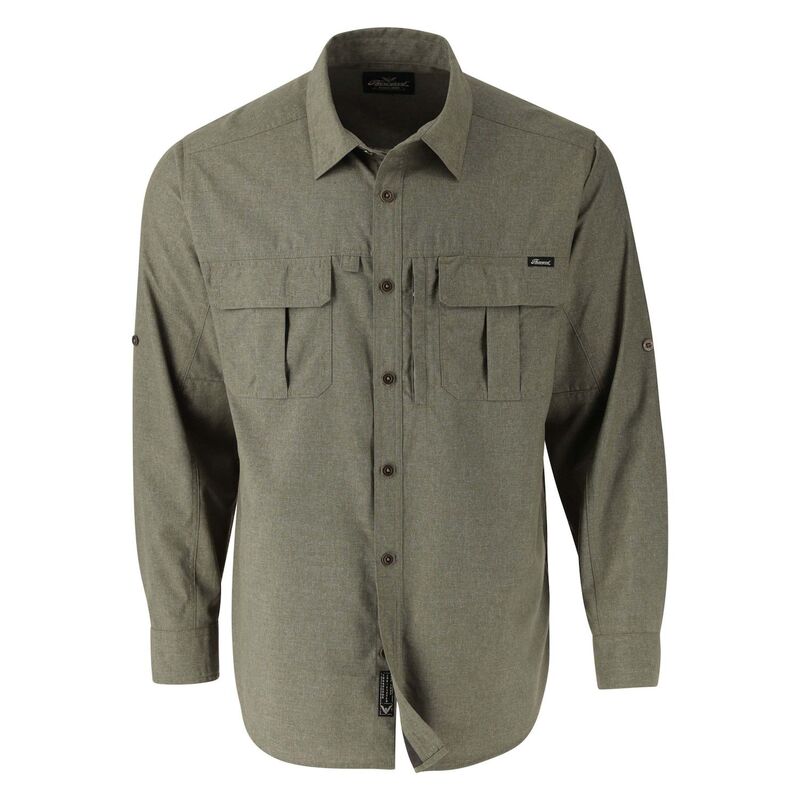 ソログッド メンズ トップス Tシャツ Thorogood Men's Convertible Long Sleeve Work Shirtea Leaf
