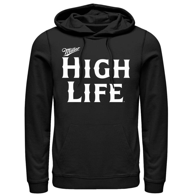 アニメキャラクター メンズ トップス Tシャツ パーカー Licensed Character Men's Miller High Life Pullover Hoodie Black ブラック