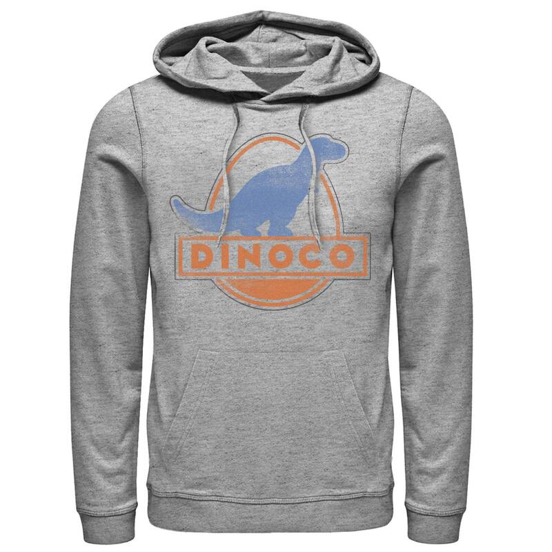 ウォルトディズニー ピクサー メンズ トップス プルオーバー ロゴタイプ パーカー Disney / Pixar\u0027s Cars Men\u0027s Iconic DINOCO Gastation Logo Pullover Hoodie Athletic Heather ギョリュウモドキ