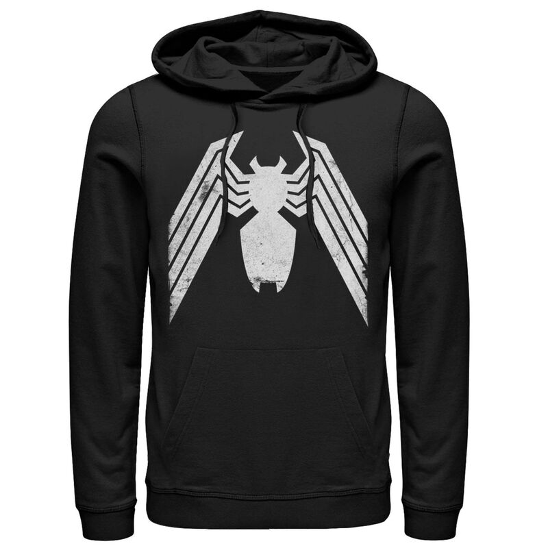 マーベル メンズ トップス Tシャツ ロゴ パーカー Men's Marvel Venom Classic Logo Hoodie Black ブラック｜ReVida 店