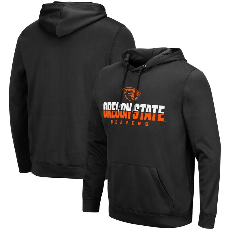 コロシアム メンズ トップス Tシャツ パーカー Men's Colosseum Black Oregon State Beavers Lantern Pullover Hoodie Ors Black ブラック