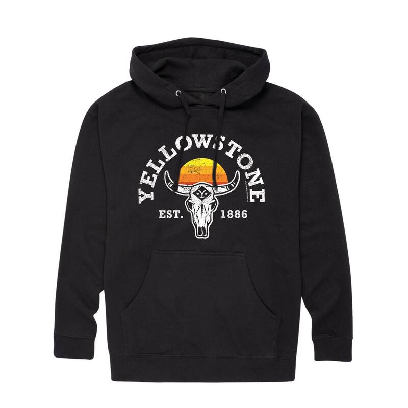 アニメキャラクター メンズ トップス Tシャツ パーカー Licensed Character Men's Yellowstonest. 1886 Hoodie Black ブラック