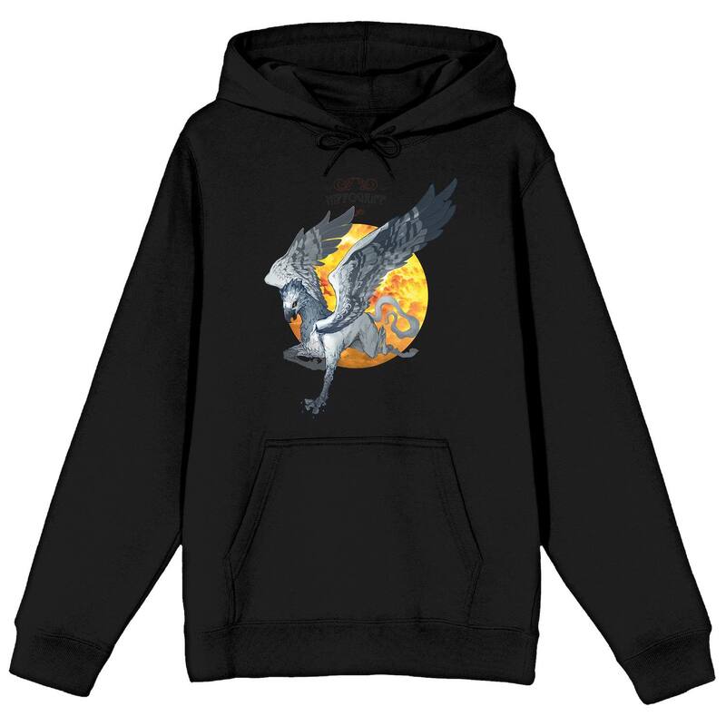 アニメキャラクター メンズ トップス Tシャツ スウェット Licensed Character Mens Harry Potter Hippogriff Hooded Sweatshirt Black ブラック 13,490円