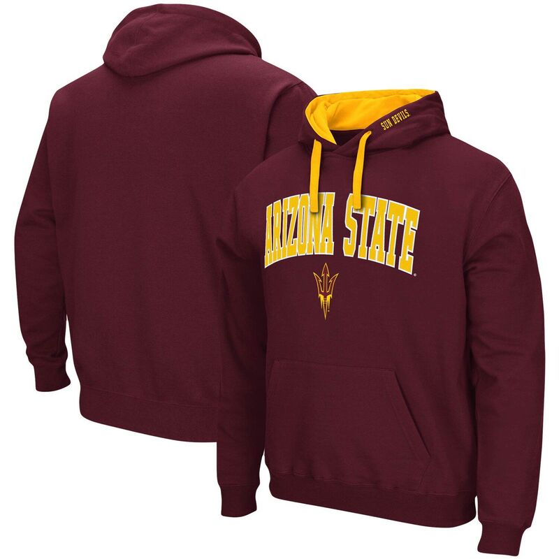 コロシアム メンズ トップス Tシャツ トール ロゴ パーカー Men's Colosseumaroon Arizona State Sun Devils Big & Tall Arch & Logo 2.0 Pullover Hoodie Asu Red レッド 11,886円