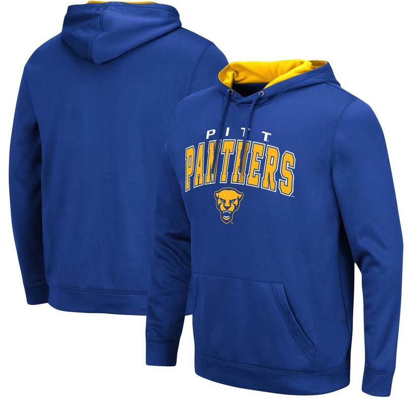 コロシアム メンズ トップス Tシャツ パーカー Men's Colosseum Royal Pitt Panthers Resistance Pullover Hoodie Pit Blue ブルー