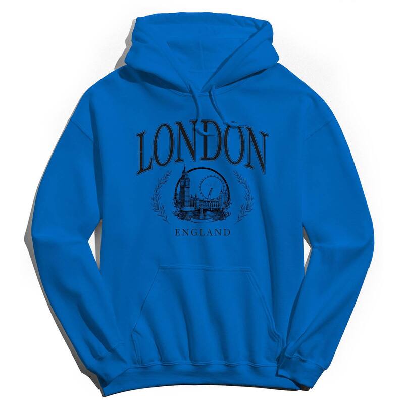 アニメキャラクター メンズ トップス Tシャツ パーカー Licensed Character Men's London Hoodie Royal