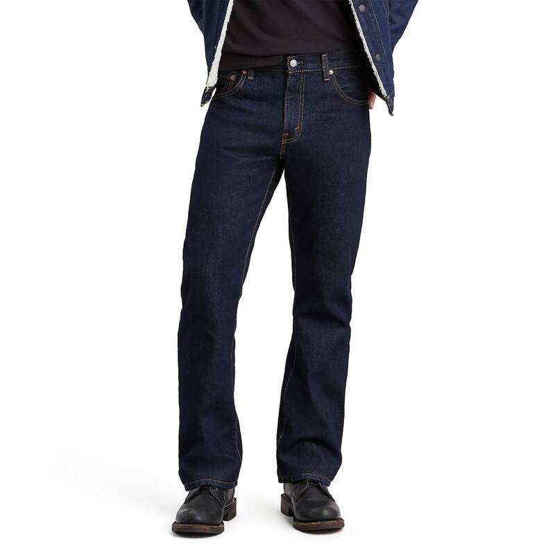 リーバイス メンズ ボトムス デニムパンツ ブーツカット ブーツ ジーンズ Men's Levi's 517 Bootcut Jeans Rinse