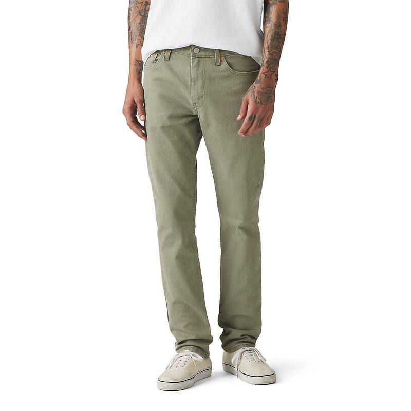 リーバイス メンズ ボトムス デニムパンツ スリムフィット ジーンズ Men's Levi's 511 Slim Fit Stretch Jeans Deep Lichen Green グリーン