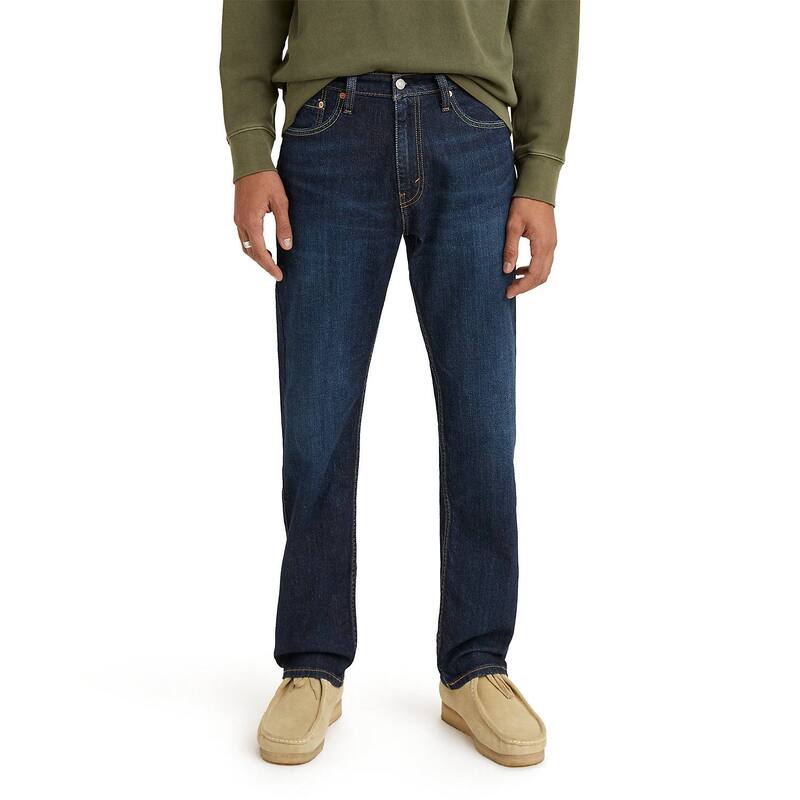 リーバイス メンズ ボトムス デニムパンツ レギュラーフィット ジーンズ Men's Levi's 505 Regular Fit Eco-Ease Stretch Jeans Nailoop Knot