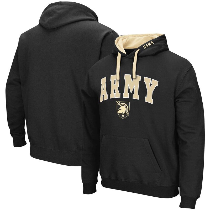 コロシアム メンズ トップス Tシャツ トール ロゴ パーカー Men's Colosseum Black Army Blacknights Big & Tall Arch & Logo 2.0 Pullover Hoodie Nc2 Black ブラック