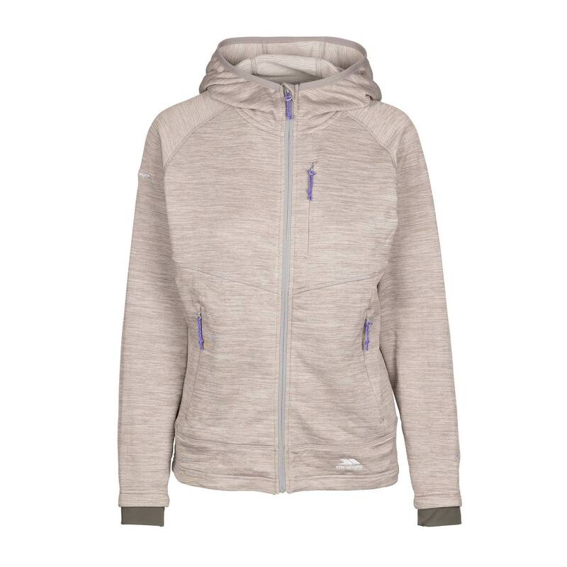 トレスパス レディース アウター ジャケット・ブルゾン フリース Trespass Womens/Ladies AT200 Fleece Jacket Platinum|ReVida 店