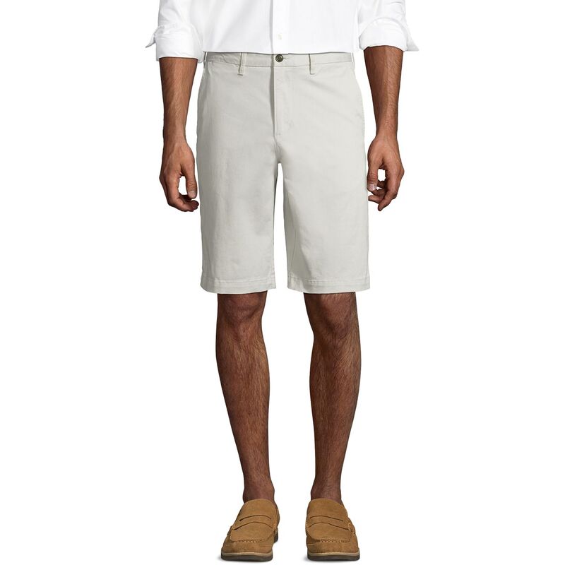 ランズエンド メンズ ボトムス ハーフパンツ・ショーツ ショートパンツ Men's Lands' End Traditional-Fit Comfort-First Knockabout 11-inchino Shortsoft Putty｜ReVida 店