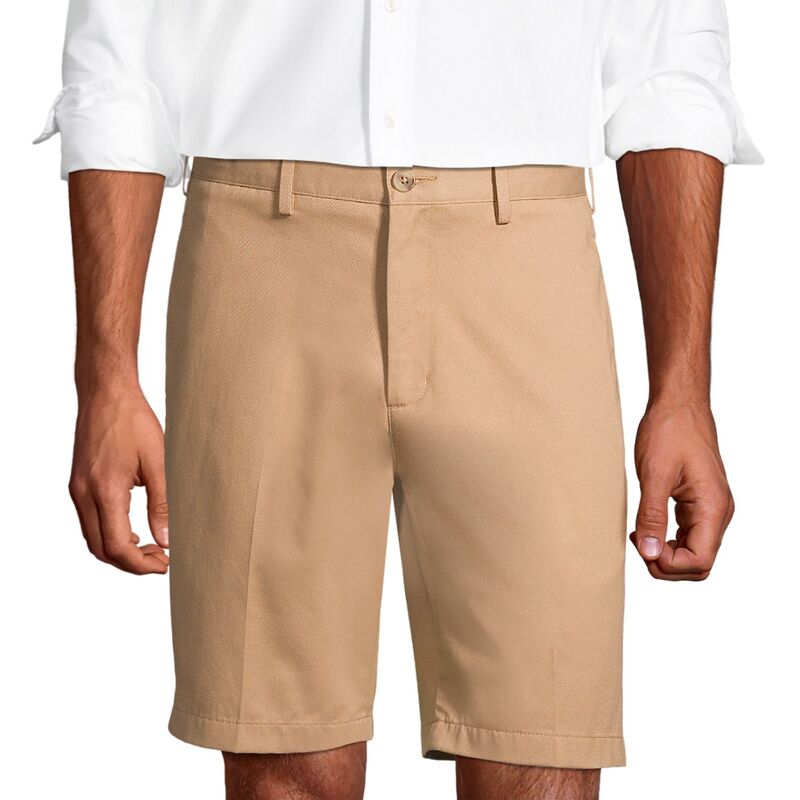 ランズエンド メンズ ボトムス ハーフパンツ・ショーツ トール ショートパンツ Big & Tallands' End Chino Shorts Khaki カーキ