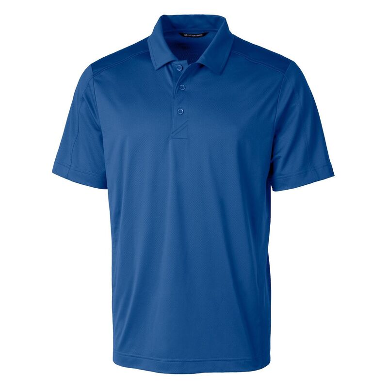 カッターアンドバック メンズ トップス Tシャツ ポロシャツ Cutter & Buck Prospectextured Stretch Mens Polo Tour Blue ブルー｜ReVida 店