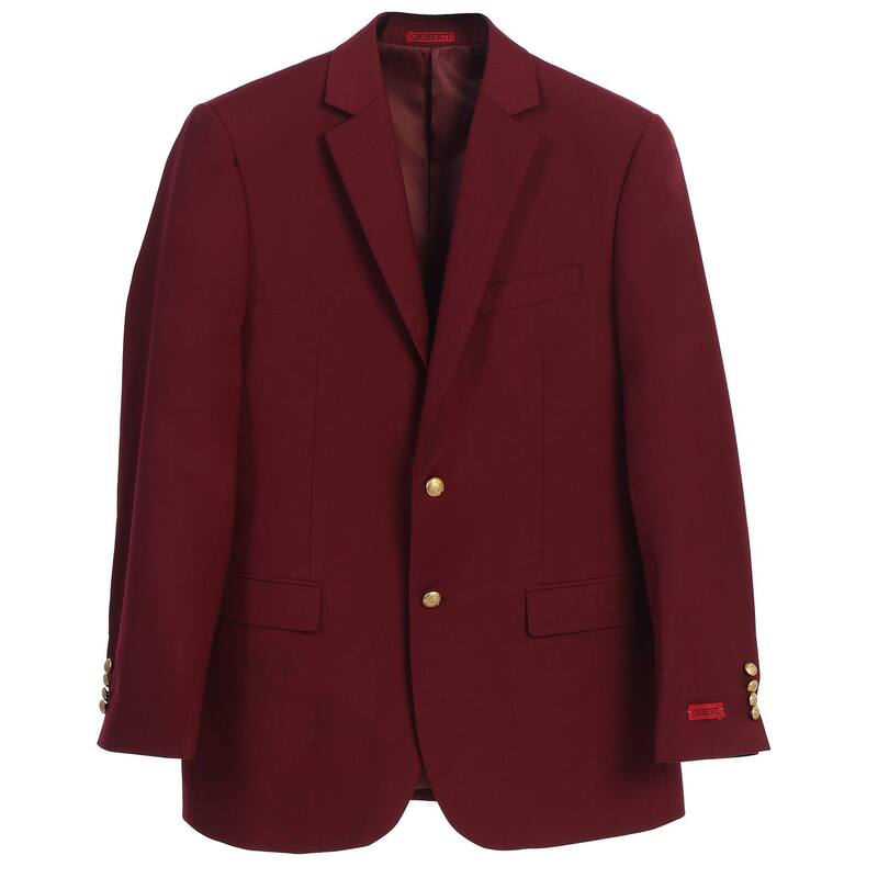 ジョベルティ メンズ アウター ジャケット・ブルゾン ブレザー Gioberti Men's Formal Blazer Jacket Burgundy バーガンディ