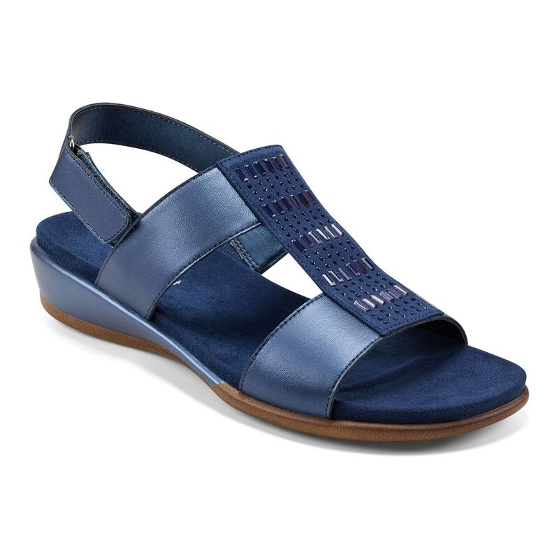 イージースピリット レディース シューズ サンダル Easy Spirit Hazel Women'slingback Sandals Navy ネイビー