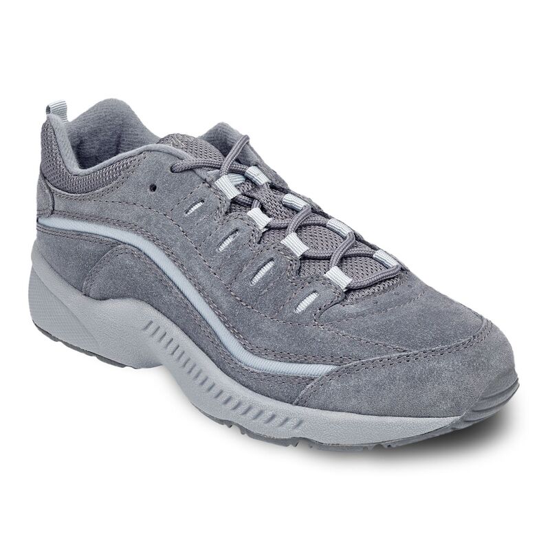 イージースピリット レディース シューズ スニーカー Easy Spirit Romy Women\u0027s Fashion Walking Sneakers Gray 薄墨色