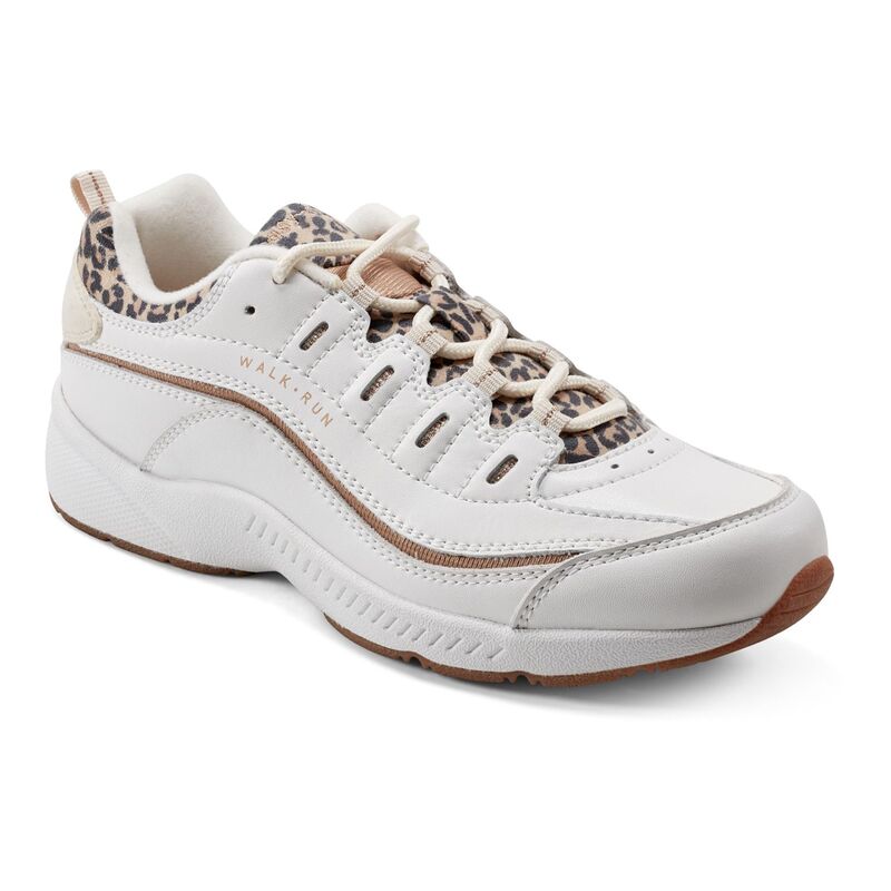 イージースピリット レディース シューズ スニーカー Easy Spirit Romy Women\u0027s Fashion Walking Sneakers White Leather 白いこと