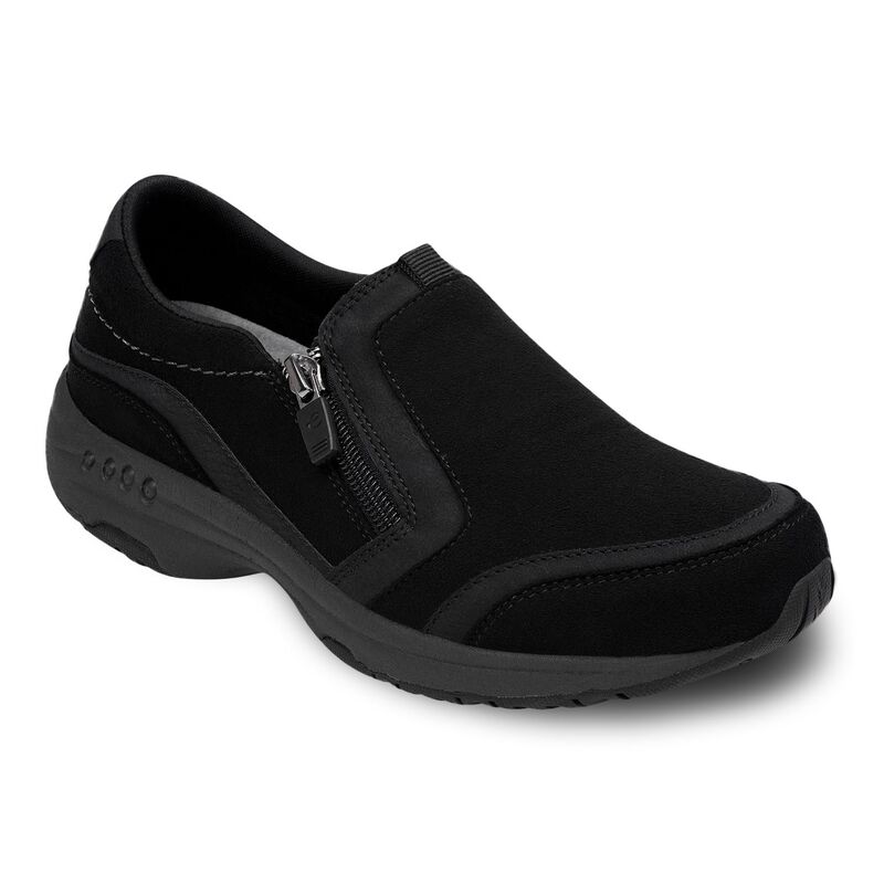 イージースピリット レディース シューズ スニーカー Easy Spirithallowomen'side Zip Casual Shoes Black ブラック｜ReVida 店