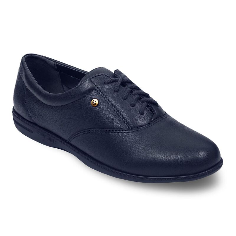 イージースピリット レディース シューズ スニーカー オックスフォード なめし革 Easy Spirit Motion Women\u0027s Leather Oxford Sneakers Navy 米国海軍