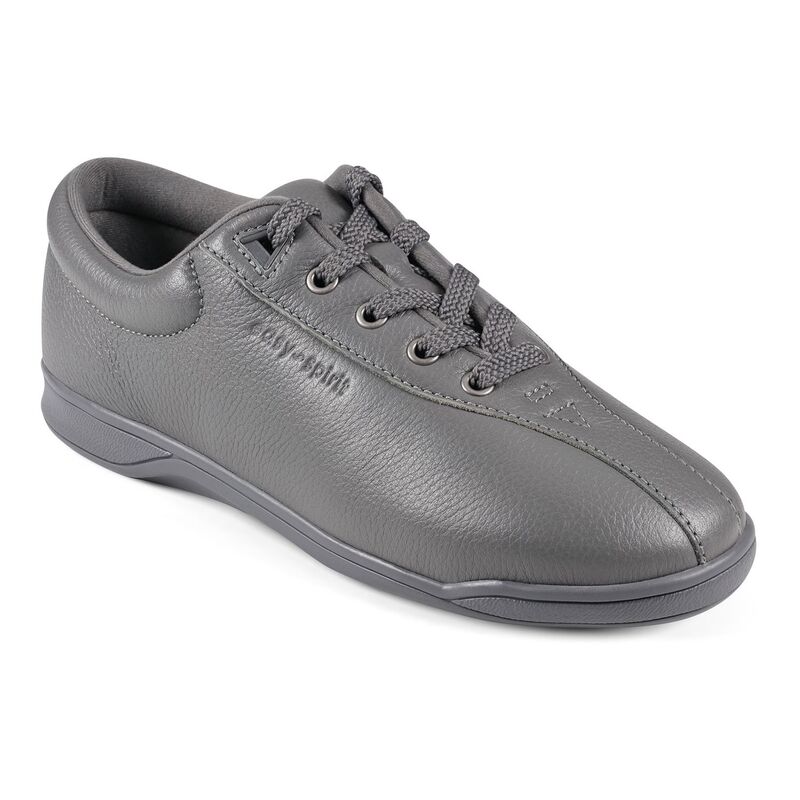 イージースピリット レディース シューズ スニーカー なめし革 Easy Spirit AP1 Women\u0027s Leather Sneakers Dark Gray Leather 薄墨色