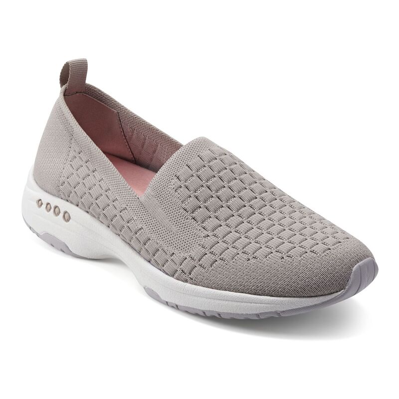 イージースピリット レディース シューズ スニーカー 編み物 Easy Spiritech Women\u0027s Knit Slip-On Shoes Taupe トープ