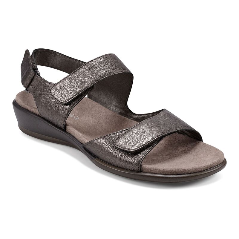 イージースピリット レディース シューズ サンダル Easy Spirit Hartwell Women'sandals Pewter ピューター