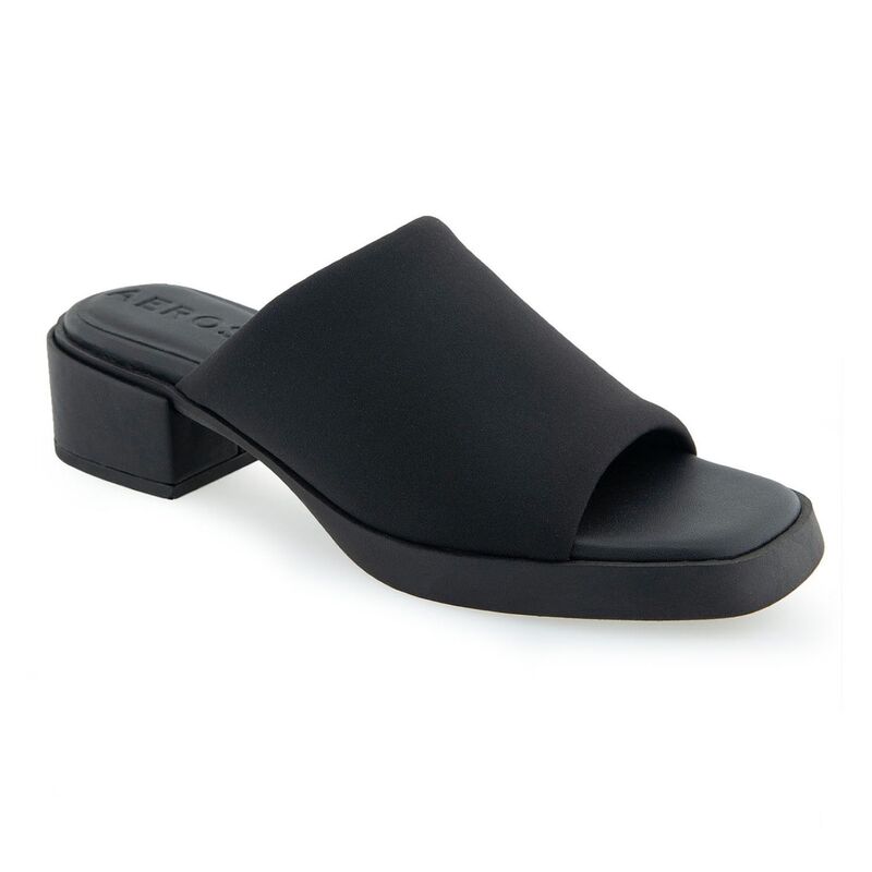 エアロソールズ レディース シューズ サンダル Aerosoles Denis Women's Dressandals Black Stretch ブラック