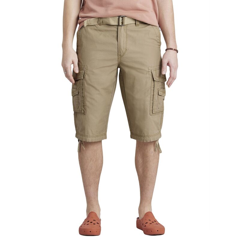 ユニオンベイ メンズ ボトムス ハーフパンツ・ショーツ ショートパンツ Men's UNIONBAY Cordova Messenger Belted Cargo Shorts Grain