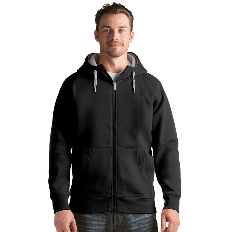 アンティグア メンズ アウター 上衣・上衣 パーカー Men\u0027s Antigua Victory Full-Zip Hoodie Black 黒いこと